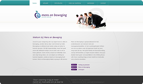Website Mens en Beweging