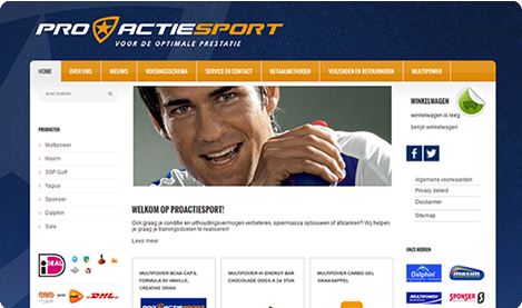 Webshop ProActieSport