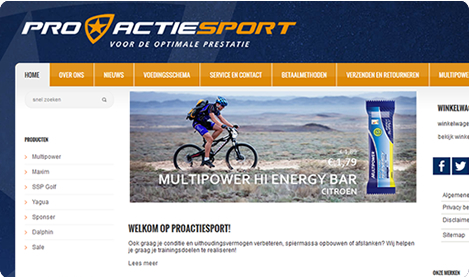 Webshop ProActieSport